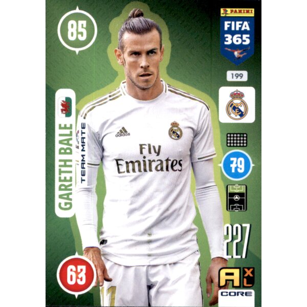 Panini FIFA 365 Adrenalyn XL 2021 - 199 - Gareth Bale - Team Mate