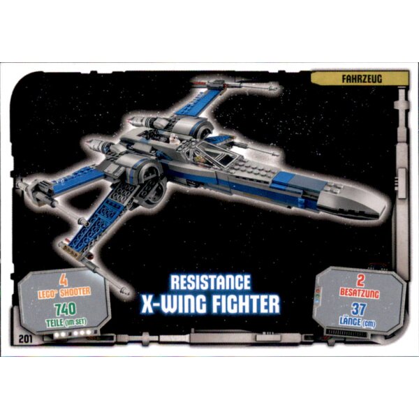 201 - Resistance X-Wing Fighter - LEGO Star Wars Serie 1
