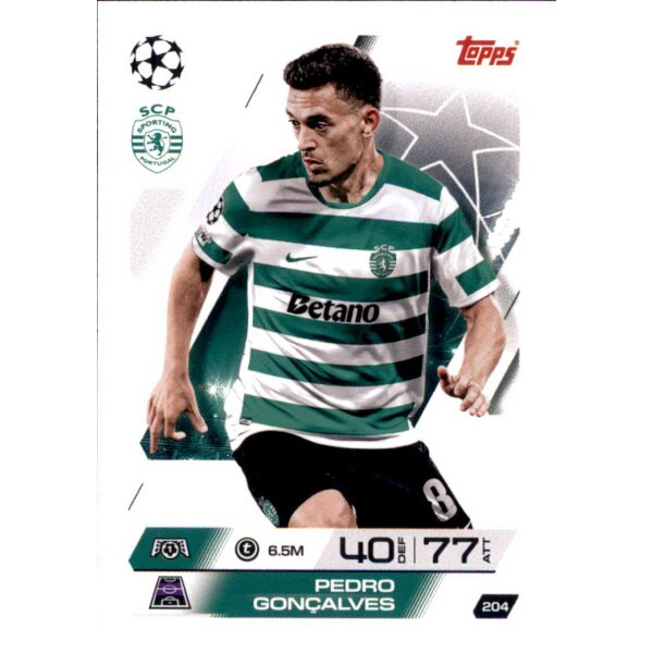 Topps Match Attax Champions League 2025/26 - 204 - Pedro Goncalves