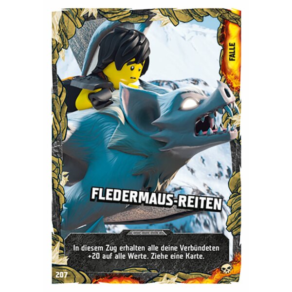 Blue Ocean LEGO Ninjago Serie 6 (2021) - 207 - Fledermaus-Reiten - Fallenkarte