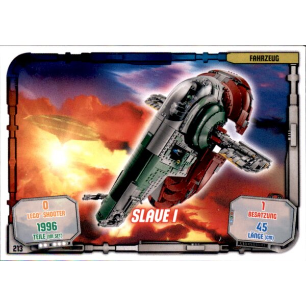 213 - Slave 1 - LEGO Star Wars Serie 1