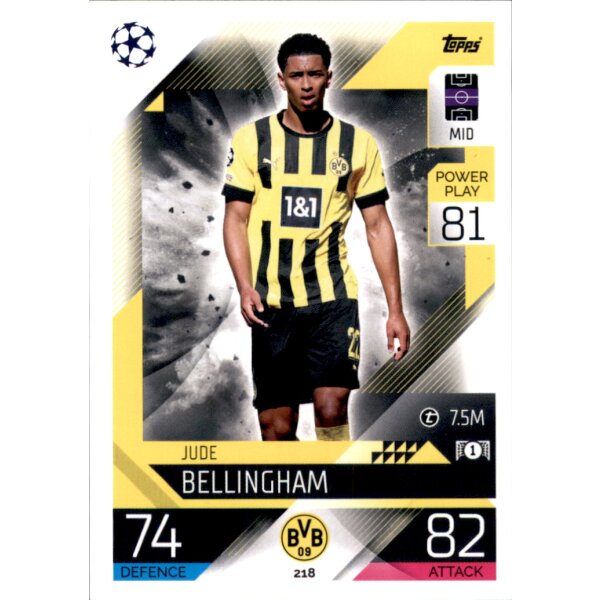Topps Match Attax Champions League 2022/23 -  218 - Jude Bellingham