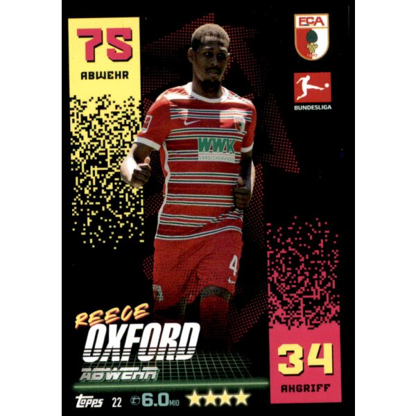 Topps Match Attax Bundesliga 2022/2023 - 22 - Reece Oxford