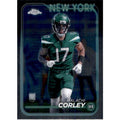 Topps Chrome Football 2024 - 224 - Malachi Corley - New York - Rookie RC Base