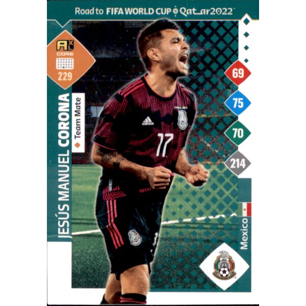 Panini Adrenalyn XL - Road to World Cup 2022 - 229 - Jesus Manuel Corona