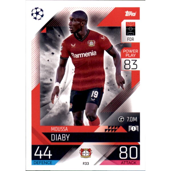 Topps Match Attax Champions League 2022/23 - 233 - Moussa Diaby
