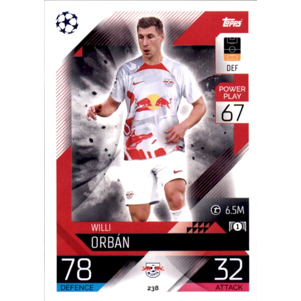 Topps Match Attax Champions League 2022/23 - 238 - Willi Orban