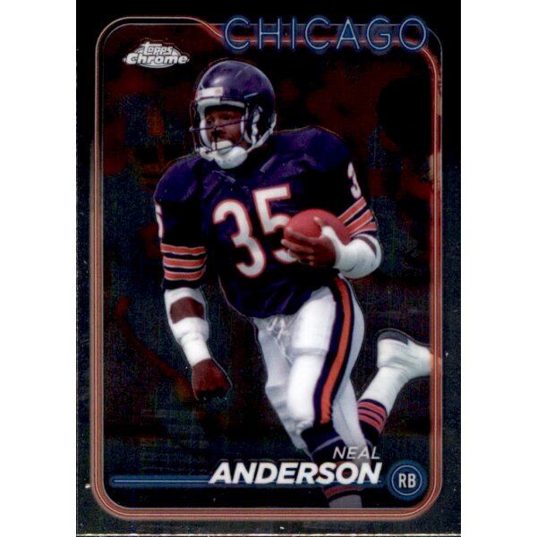Topps Chrome Football 2024 - 25 - Neal Anderson - Chicago - Base