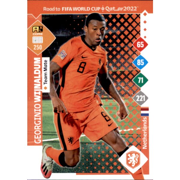 Panini Adrenalyn XL - Road to World Cup 2022 - 250 - Georginio Wijnaldum