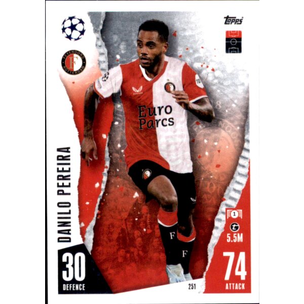 Topps Match Attax Champions League 2023/24 – 251 – Danilo Pereira