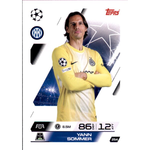 Topps Match Attax Champions League 2025/26 - 254 - Yann Sommer