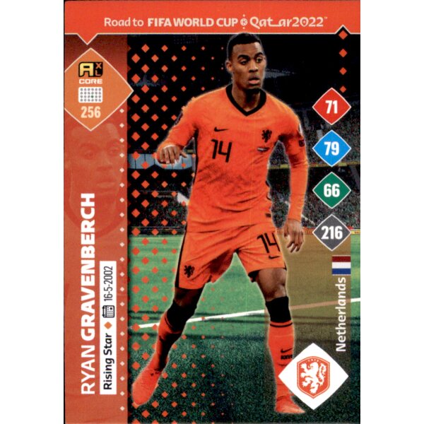 Panini Adrenalyn XL - Road to World Cup 2022 - 256 - Ryan Gravenberch - Rising Star
