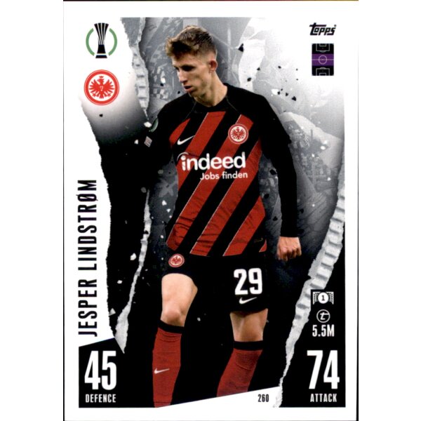 Topps Match Attax Champions League 2023/24 – 260 – Jesper Lindstrom