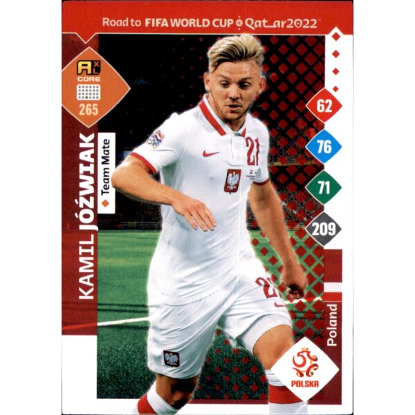 Panini Adrenalyn XL - Road to World Cup 2022 - 265 - Kamil Jozwiak
