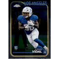 Topps Chrome Football 2024 - 265 - Kimani Vidal - Los Angeles - Rookie RC Base