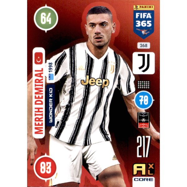 Panini FIFA 365 Adrenalyn XL 2021 - 268 - Merih Demeral - Wonder Kid
