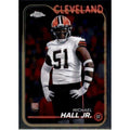 Topps Chrome Football 2024 - 268 - Michael Hall Jr. - Cleveland - Rookie RC Base