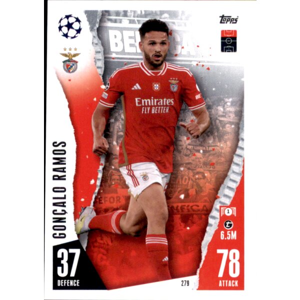 Topps Match Attax Champions League 2023/24 – 279 – Goncalo Ramos