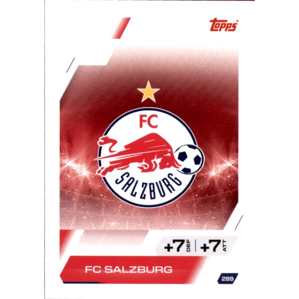 Topps Match Attax Champions League 2025/26 - 289 - FC Salzburg - Club Badge
