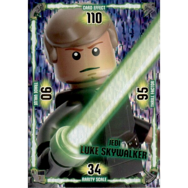 3 - Jedi Luke Skywalker - Jedi - LEGO Star Wars Serie 1