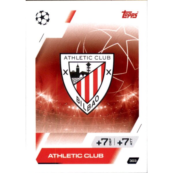 Topps Match Attax Champions League 2025/26 - 303 - Athletic Bilbao - Club Badge