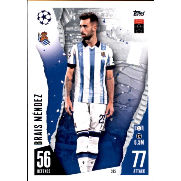 Topps Match Attax Champions League 2023/24 – 305 – Brais Mendez