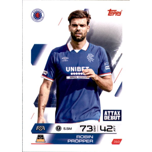 Topps Match Attax Champions League 2025/26 - 310 - Robin Pröpper