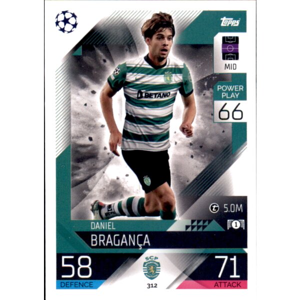 Topps Match Attax Champions League 2022/23 - 312 - Daniel Braganca