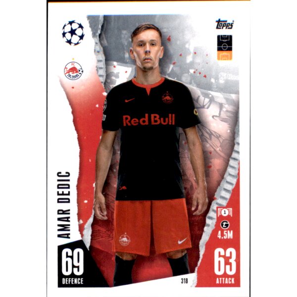 Topps Match Attax Champions League 2023/24 – 318 – Amar Dedic