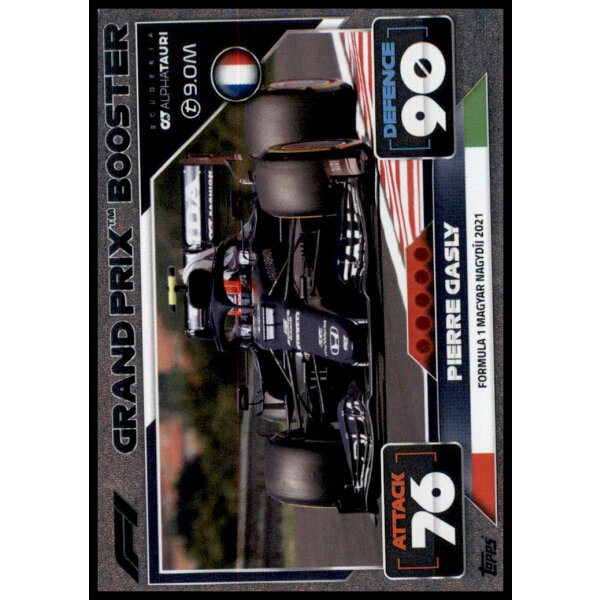 322 - Turbo Attax F1 2022 - Grand Prix - Pierre Gasly