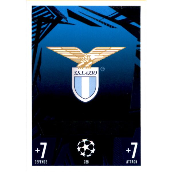 Topps Match Attax Champions League 2023/24 – 325 – SS Lazio – Club Badge