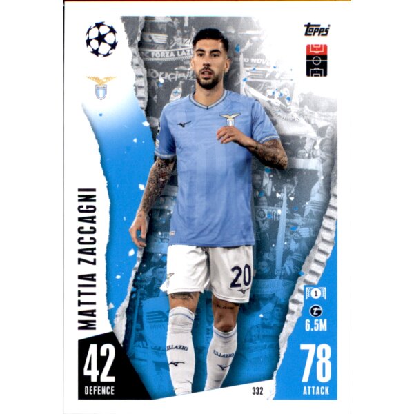 Topps Match Attax Champions League 2023/24 – 332 – Mattia Zaccagni
