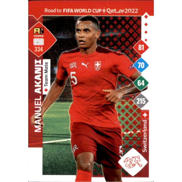 Panini Adrenalyn XL - Road to World Cup 2022 - 334 - Manuel Akanji
