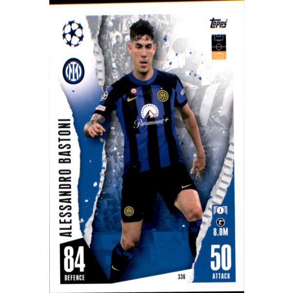 Topps Match Attax Champions League 2023/24 – 336 – Alessandro Bastoni
