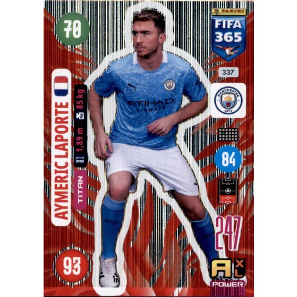 Panini FIFA 365 Adrenalyn XL 2021 - 337 - Aymeric Laporte - Titan
