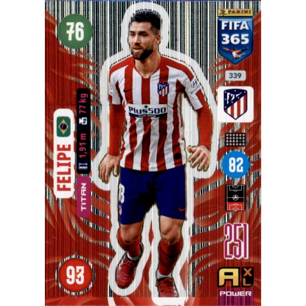 Panini FIFA 365 Adrenalyn XL 2021 - 339 - Felipe - Titan