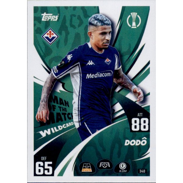 Topps Match Attax Champions League 2025/26 - 340 - Dodo - Man of the Match Wildcard