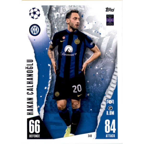 Topps Match Attax Champions League 2023/24 – 340 – Hakan Calhanoglu