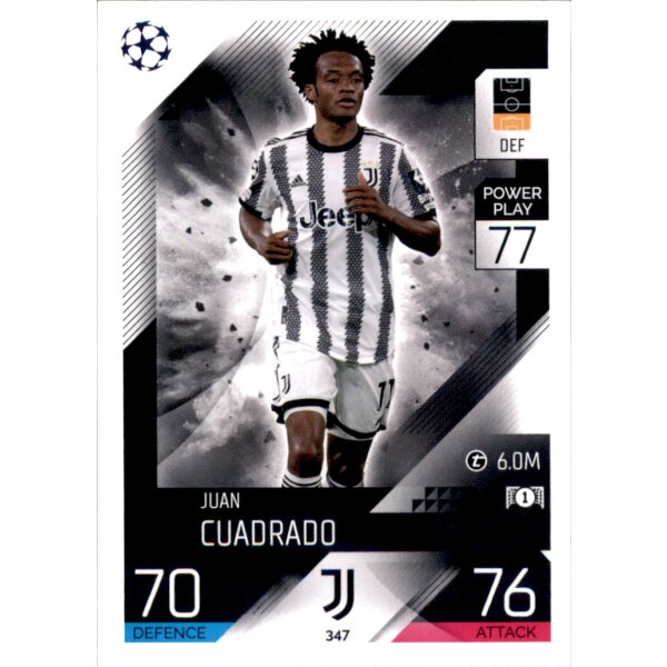 Topps Match Attax Champions League 2022/23 - 347 - Juan Cuadrado