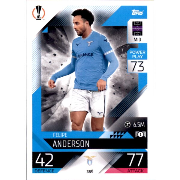 Topps Match Attax Champions League 2022/23 - 358 - Felipe Anderson