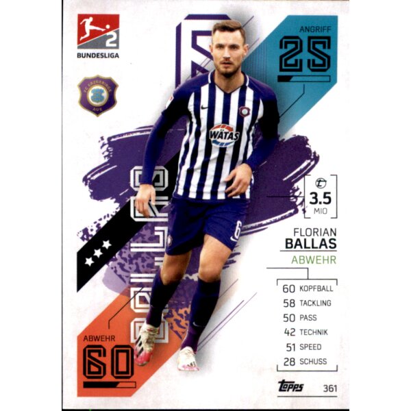 Topps Match Attax Bundesliga 2021/22 - 361 - Florian Ballas