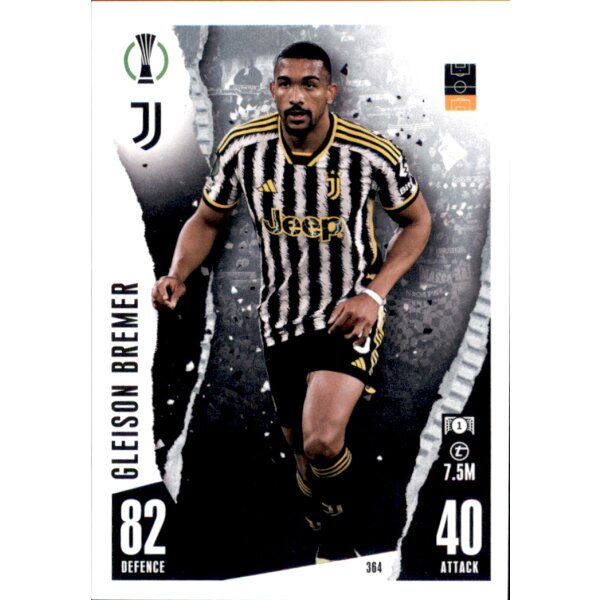 Topps Match Attax Champions League 2023/24 – 364 – Gleison Bremer