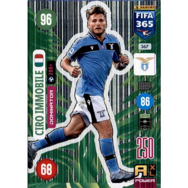 Panini FIFA 365 Adrenalyn XL 2021 - 367 - Ciro Immobile - Dominator
