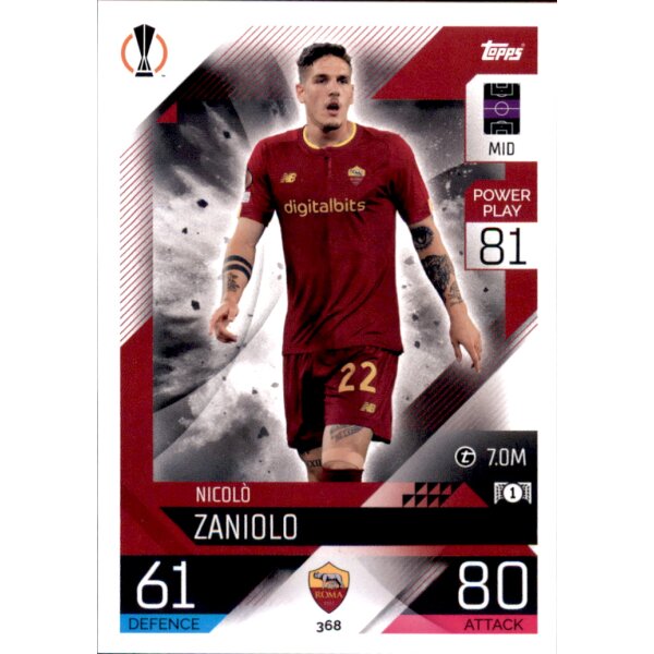 Topps Match Attax Champions League 2022/23 - 368 - Nicolo Zaniolo