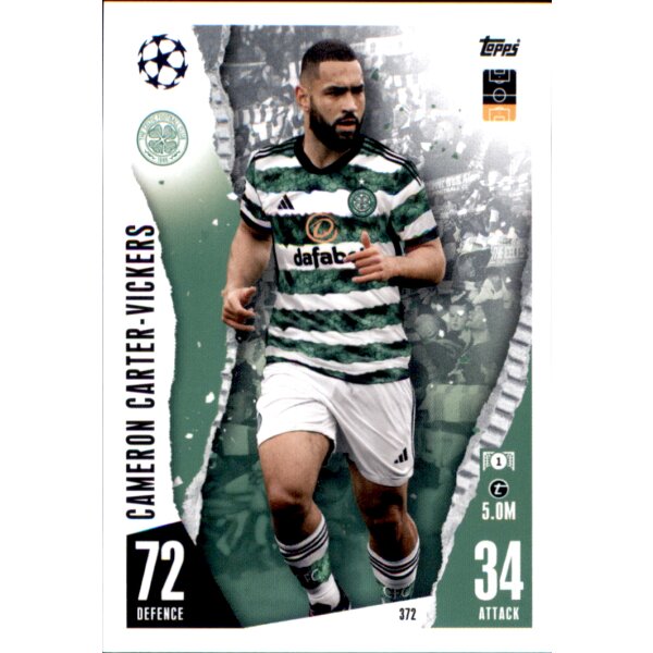 Topps Match Attax Champions League 2023/24 – 372 – Cameron Carter-Vickers