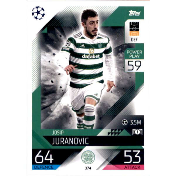 Topps Match Attax Champions League 2022/23 - 374 - Josip Juranovic