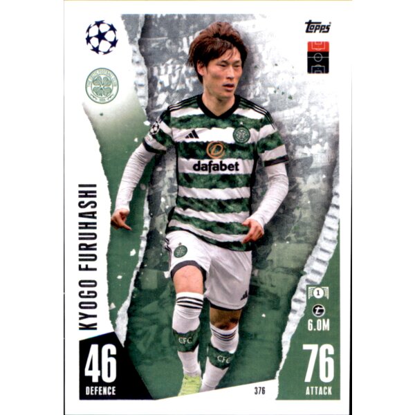 Topps Match Attax Champions League 2023/24 – 376 – Kyogo Furuhashi