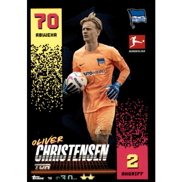 Topps Match Attax Bundesliga 2022/2023 - 38 - Oliver Christensen