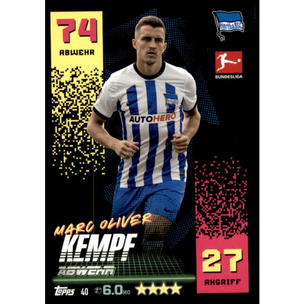 Topps Match Attax Bundesliga 2022/2023 - 40 - Marc Oliver Kempf
