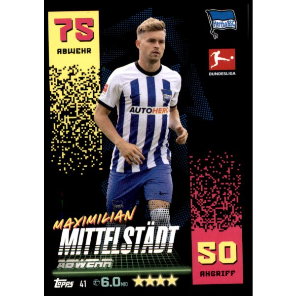 Topps Match Attax Bundesliga 2022/2023 - 41 - Maximilian Mittelstädt